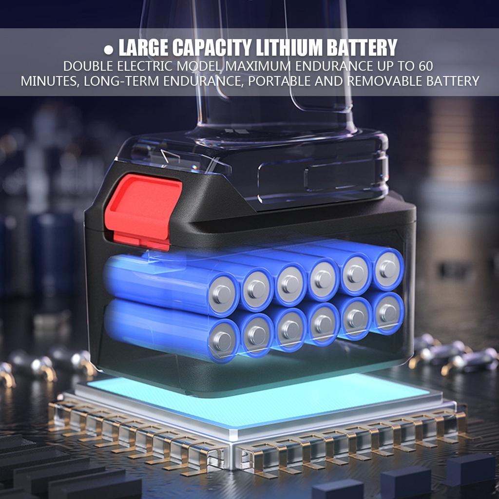 1500 Вт 388 ВФ Аккумуляторный кусторез Электрический кусторез Аккумуляторный триммер-сучкорез для травы Садовый инструмент для Mak