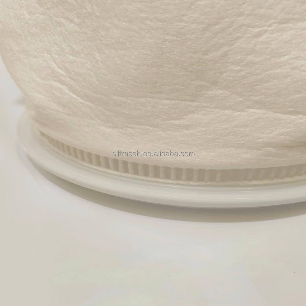 PE Polyester Filter Cloth Industrial Polyester Needle Felt Filter Bags Size 1 2 3 4 Liquid Filter Socks 1-200 Micron