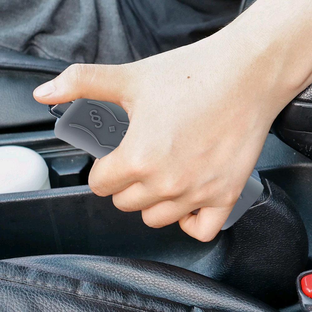 Универсальный гелевый чехол, противоскользящий, для ручного тормоза, украшение на ручку, автомобильные аксессуары, чехлы для ручного тормоза автомобиля, силиконовый чехол