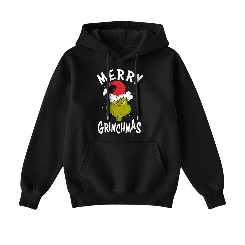 Women's Christmas Hoodie Funny Cute Christmas Holiday Sweatshirt Pullover