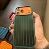 Роскошный гладкий бизнес-кейс из сплава с 3D гофрированной полоской для чемодана для IPhone 17 Pro Max 16 15 14 Pro Max, противоударный защитный чехол