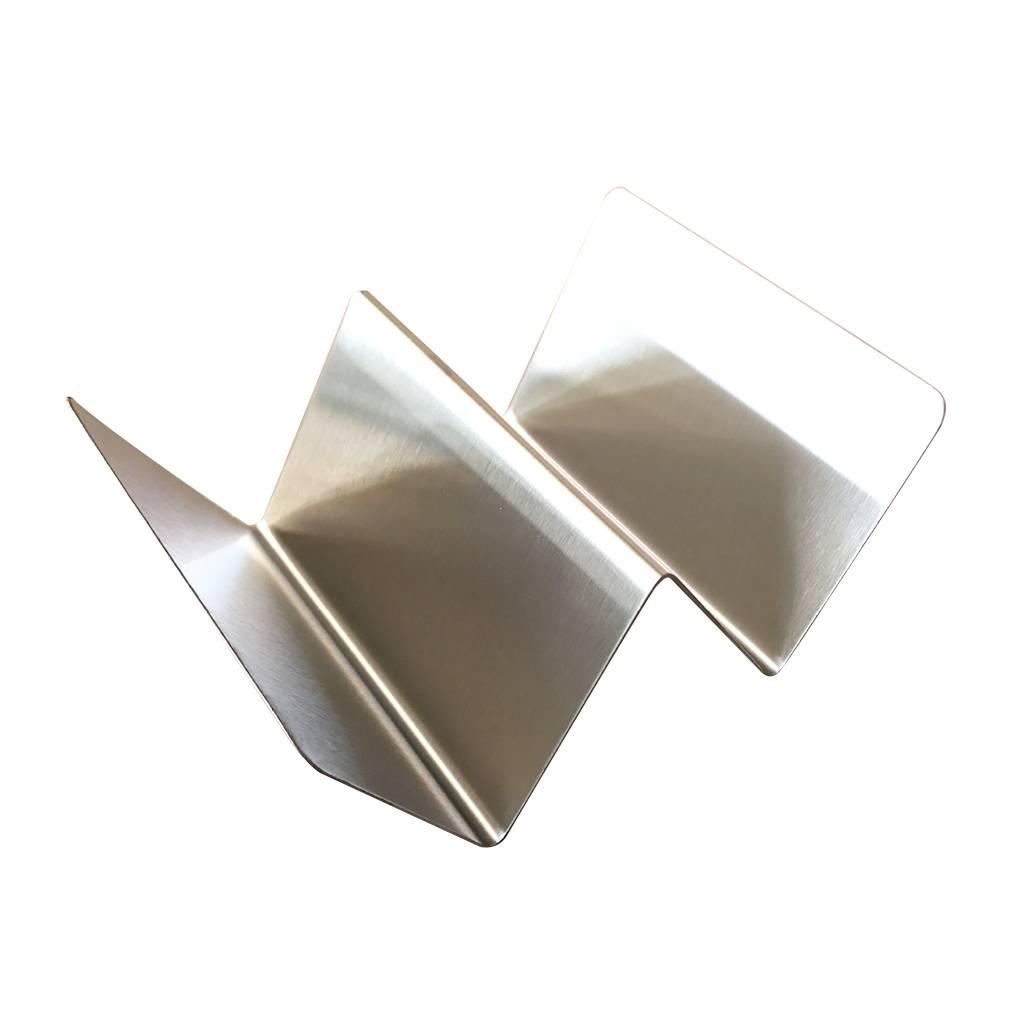 Taco Shell Holder Tortilla Stand Rack Stainless Steel Tray Holder Kitchen Rack