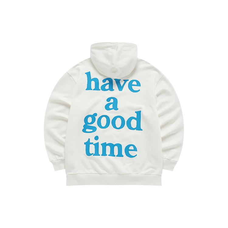 FILA Have A Good Time Collection Sweatshirts Unisex Starlight White Hooded Moderate Regular F11U149207F-WT