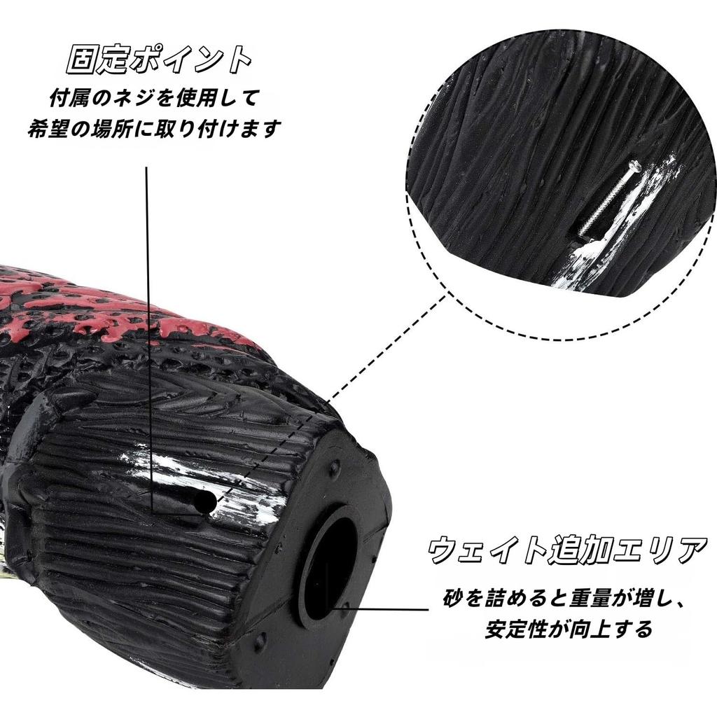 YAYIYO Incredible Eyes To Scare Away So Surprise Any and Animal Repels and Pigeon Bird Pigeon Bird Repellent Head-Shaking Owl, Birds! Lifelike, It'll