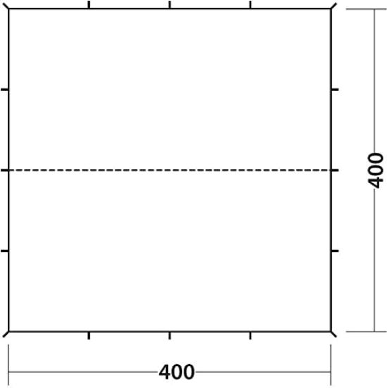 Robens Tarp 4 x 4 м Tarp 130261 Trail Range Series Robens (Трейловый брезент) [Элемент]