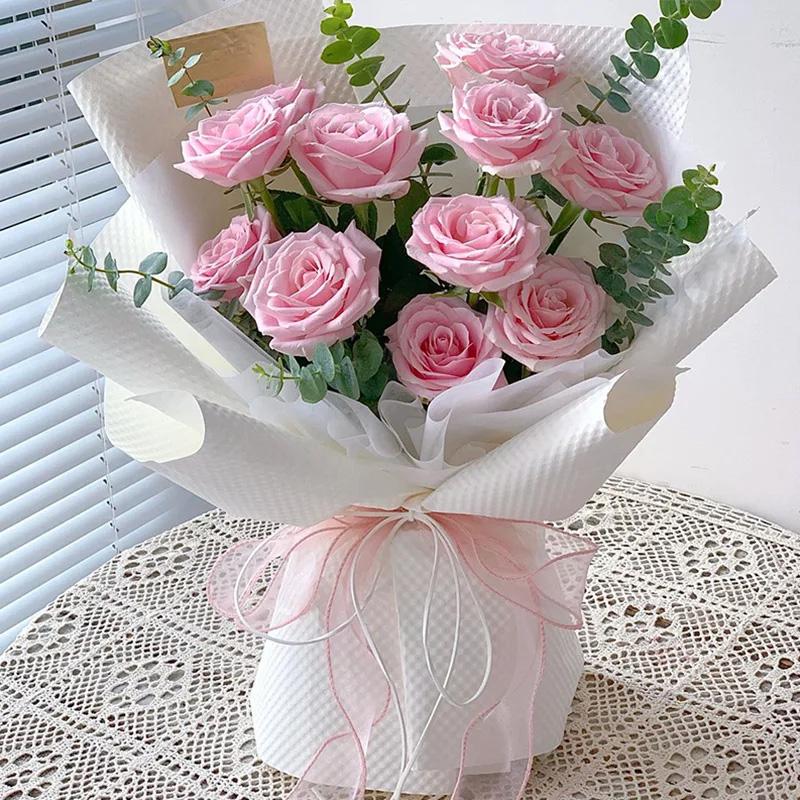 10 ярдов Подарочная упаковка Элегантная пряжа «рыбий хвост» Сделай сам Органза лента 4 см