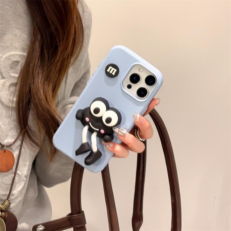 Милый 3D лягушки жидкий чехол для телефона iPhone 16 15 14 13 12 11 Pro Max корейский мультяшный чехол