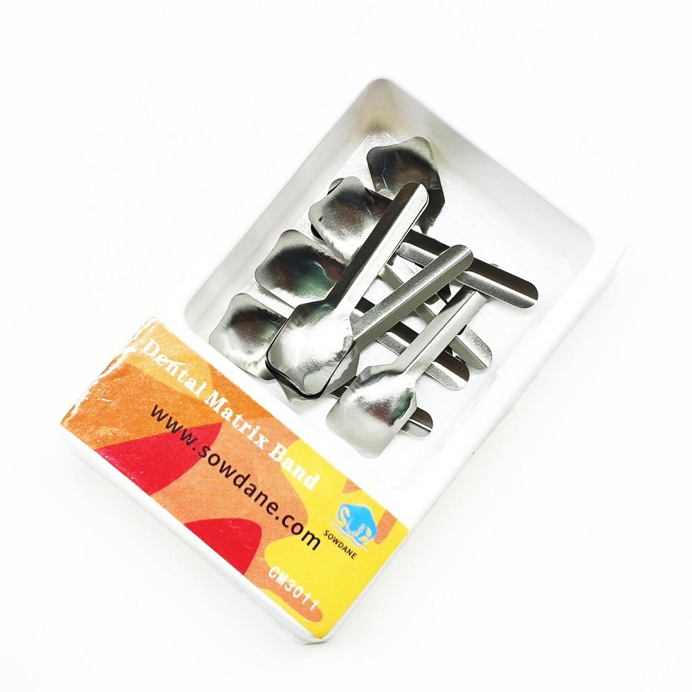 12 шт./30 шт. Дентальные двойные передние матрицы Матричными системами Большие малые проксимальные передние полоски Материалы для реставрации зубов
