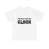 Защищенный Графическая Футболка Glock Унисекс Тяжелый Хлопок Футболка Унисекс НОВАЯ