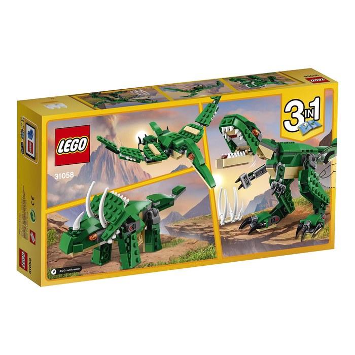 LEGO Creator Динозавр 31058 (Темно-зеленый, Бежевый)