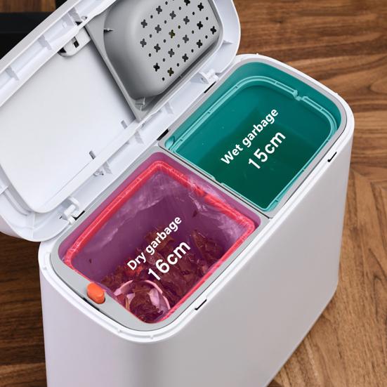 Мусорный бак большой емкости для дома, износостойкий многоцелевой кухонный шкаф, подвесной контейнер на дверь, прочная организация