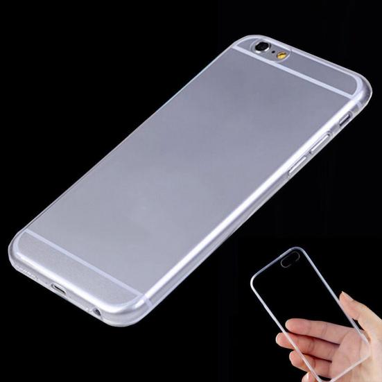 Прозрачный Чехол из Мягкого Силикона для iPhone SE 5 5S 6