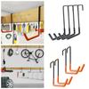 4Pcs Heavy Duty Rafter Hangers Hooks Wall Mounted Garage Ladder Storage Hooks  Garden