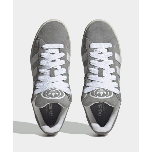 adidas Кроссовки унисекс Campus 00s Grey Gum Серо-Три облака-Белые Off-White HQ8707
