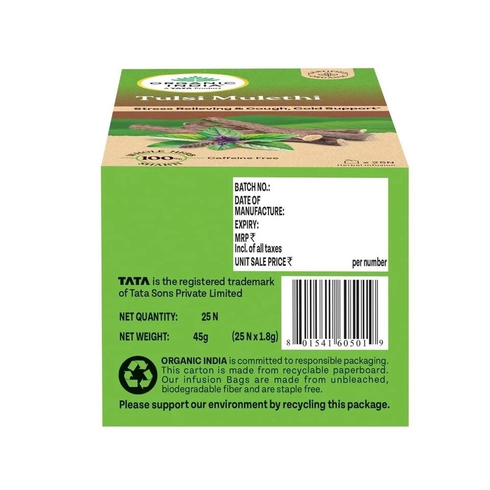 Tulsi Mulethi, 25 Tea Bags