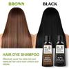 Instant Hair Shampoo Organic Natural Fast Hair Dye Plant Essence Hair Color Dye Shampoo for Women Men Cover Gray White Hair,3 in 1 Herbal 26s
