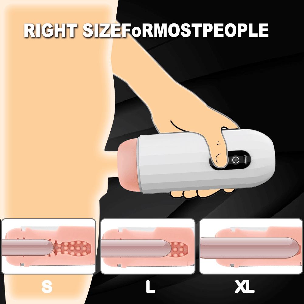 Male Masturbator Blowjob Machine Sucking Automatic Thrusting Vibration Masturbator Make Sound Penis Pump Adult Sex Toys for Men