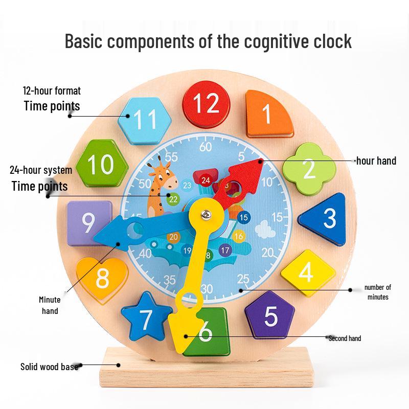 Магнитные цифровые часы-игрушка для учеников начальной школы: Изучайте время весело и познавательно