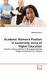 Книга Academic Women's Position In Leadership Arena of Higher Education