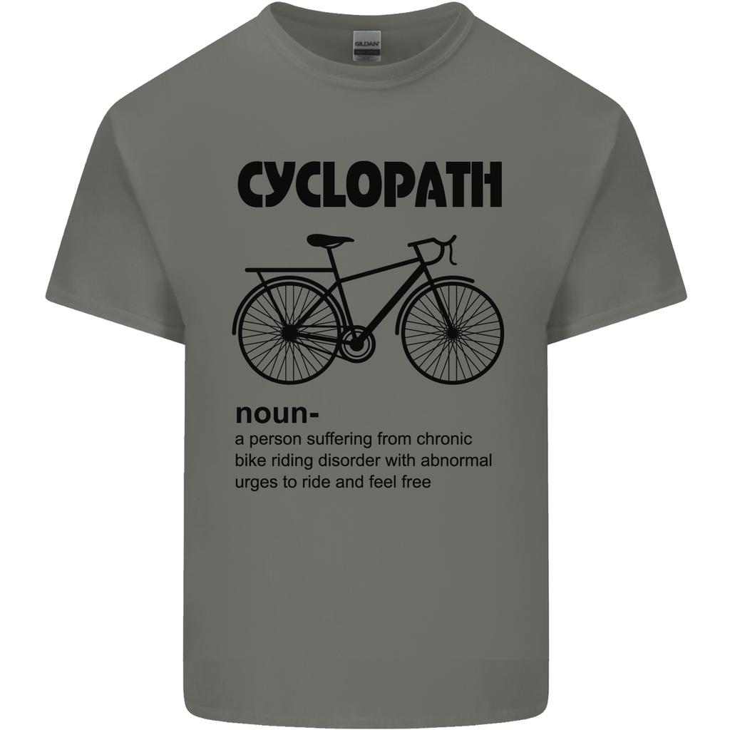 Cyclopath Funny Cycling Cyclist Bicycle Unisexs Light Cotton TShirt