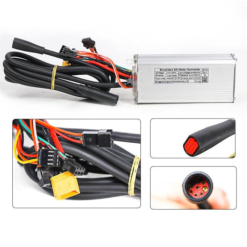 OUXI C80 Pro 48V Controller with Red Plug for OUXI C80 Pro 250W 20inch Fat E-bike 4.0 EU Version Replacement