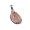 Natural Ametrine Gemstone Handmade 925 Solid Silver Jewelry Pendant 1.50'' d9W78