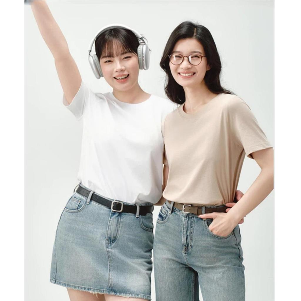 Women's Short Sleeve Pure Cotton Crew Neck T-Shirt, 26 Spring Autumn Women's Base Shirt, Trendy Spring Wear