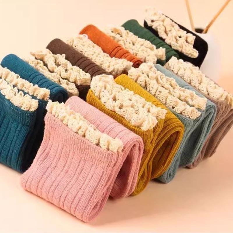 Случайные 5 пар носков карамельного цвета, женские, средней длины, японские, осенне-зимние, средней толщины, корейские, модные, индивидуальные, стиль кавай