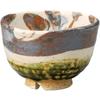 Shino Oribe Turnip Matcha Mino Ware Made In Gift Boxed Ale-net Bowl, Pottery, Japan,