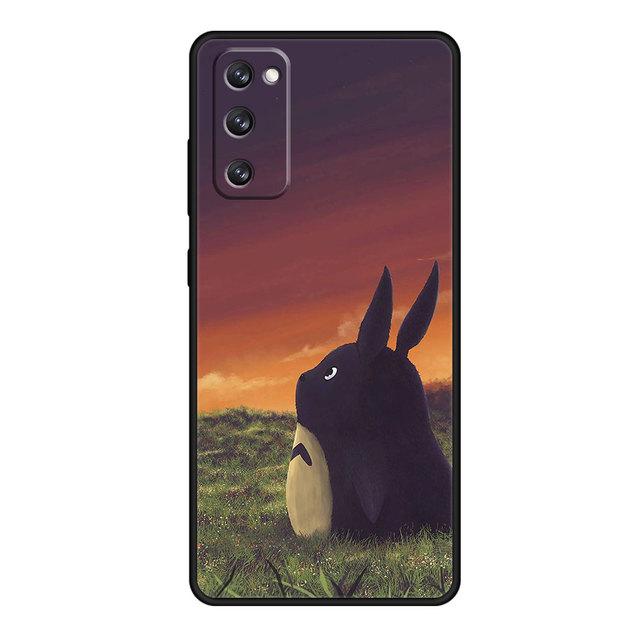 Чехол для мобильного телефона Тоторо для Samsung S8 S9 Note 20 10 S10e S21 Plus S20 Fe S10 Lite S7 S22 Ultra 5g