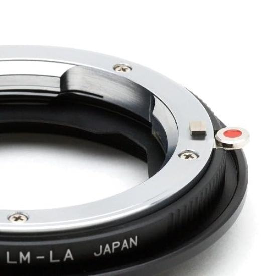 Japan Hobby Tool Rayqual Mount Adapter for Leica compatible with Leica Made in LM-LA M-mount lenses, L-mount lenses, Japan.