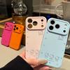 Чехол из жидкого силикона с милым котенком KT для iPhone 17 Pro Max - Полное покрытие, Защита от падений.
