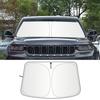 For 2014-2024 Jeep Grand Cherokee Car Front Windshield Sun Shade UV Block Cover