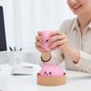 Colorful Bun Stress Balls  Fidget Sensory Toys Simulation Food Squishies Bun with Steamer Dough Ball Stress Relief Hand Toy