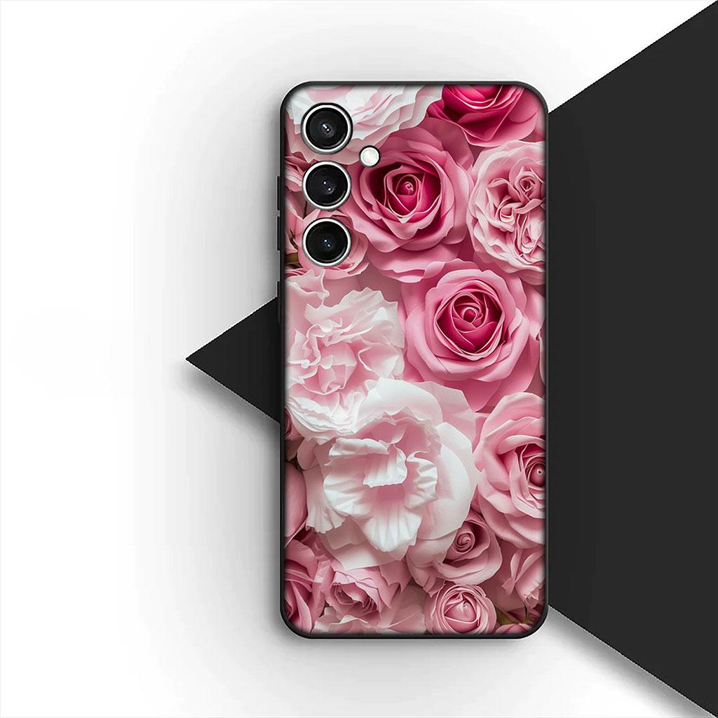 Poppy Flower Bloom Fashion Phone Cover for Motorola Moto G55 G45 G75 G85 G13 Edge 50 30 Fusion 40 NEO Ultra Pro Soft Case
