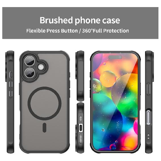 Phone Case ForPhone Case For iPhone 17,strong Magnetic Shockproof Hybrid Phone Cover For iPhone 17
