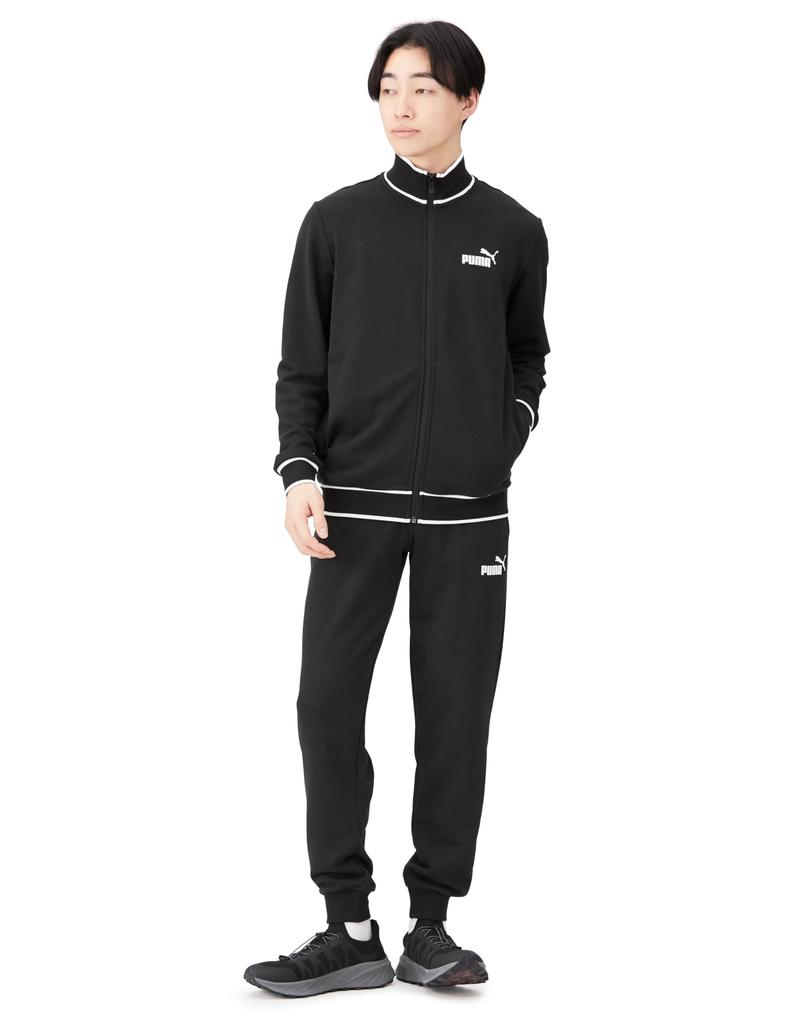 Puma Running and Training Sweatsuit Set Black Men's (681254), Spring/Summer 2024, (01)