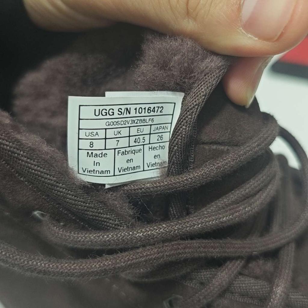 UGG Удобные повседневные теплые короткие зимние ботинки мужские коричневые 1016472-ESP