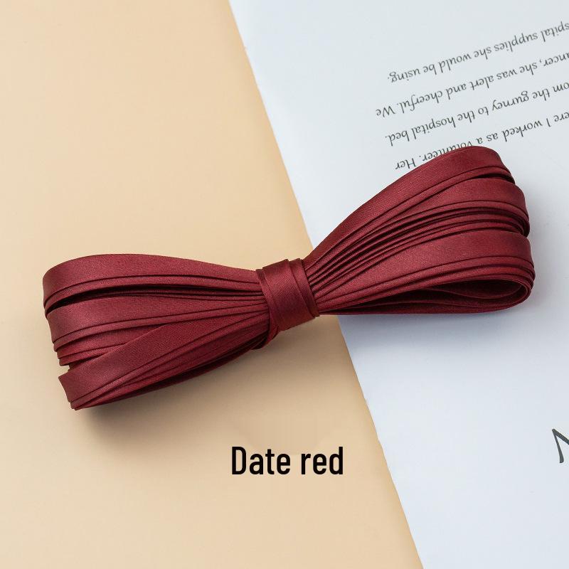 Hengmeihe Cheongsam 1 см кант отделка: Лента для подгибки под шелк, сложенная вчетверо, не требующая глажки