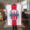 1PC Stoke City FC Print Flannel Blanket, High quality Comfortable for All Seasons, Home Decor, Warmth and Comfort, Perfect for Christmas Gifts182