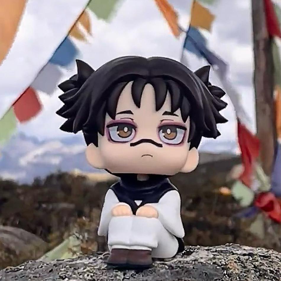 Jujutsu Kaisen Чосо Фигурка Действия 'Посмотри Вверх' Версия Q Милая ПВХ Статуэтка Аниме Модель Настольное Украшение Орнамент Коллекция Рождественский Подарок