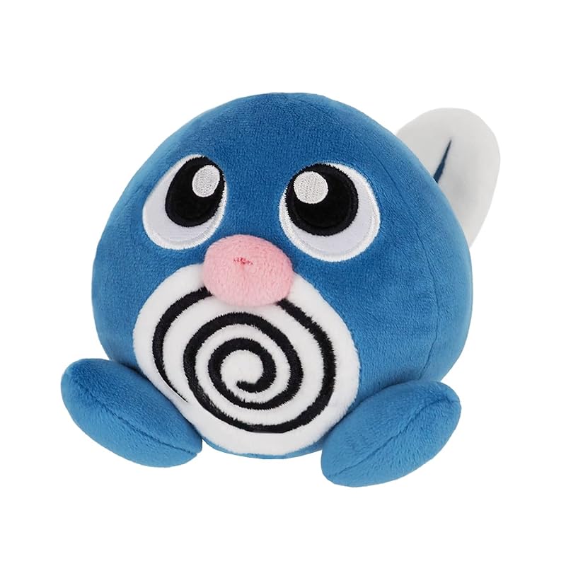 Sanei Boeki Pokémon ALL STAR COLLECTION Политоэд (S) Плюшевая игрушка Покемон PP05 Ш11,5 x Г12 x В10 см