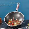 34cm 3-Layer Honeycomb Non-stick Wok with Steamer