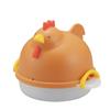 Easy To Use In the Boiled Egg Chicken Type for 4 Pieces Brown Microwave! RE-1507