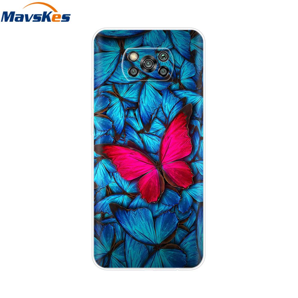 Силиконовый чехол для Poco X3 Pro Чехол Прозрачный Мягкий ТПУ Бампер для Xiaomi Poco X3 NFC Телефон Чехол для Xiomi Mi Poco X3 X 3 X3NFC X3Pro