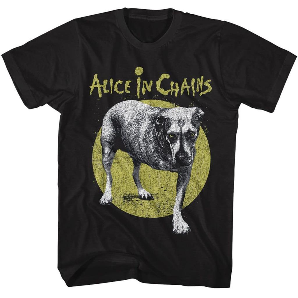 Черная футболка Alice In Chains с самоназванием