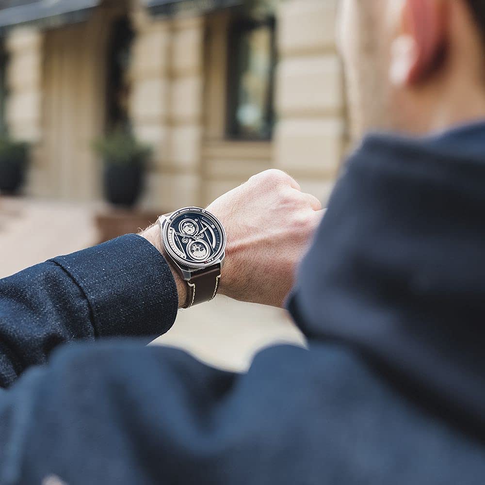 Автоматические часы TWIN LENS TS2002A Коричневый [Налог] Мужские