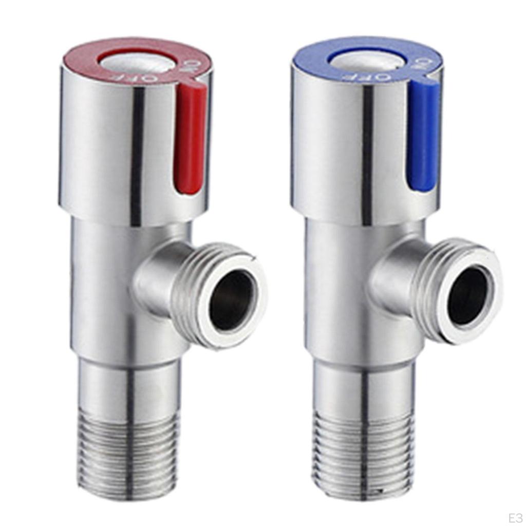 Комплект из нержавеющей стали с поворотом на четверть оборота для сантехники в ванной комнате