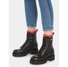 Ботильоны Tommy Jeans Tjw W Urban Boot Smooth Ltr Wl EN0EN02402 Black