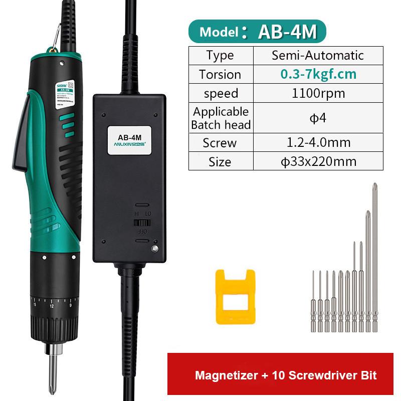 High Torque Electric Screwdriver Set Industrial Precision Power Tools Mini Electric Screwdriver Kit With Spring Balancer 370x160x120mm